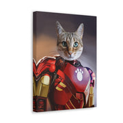 Super Hero Pet Portrait - Iron Man