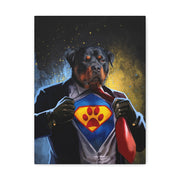Super Hero Pet Portrait - Clark Kent