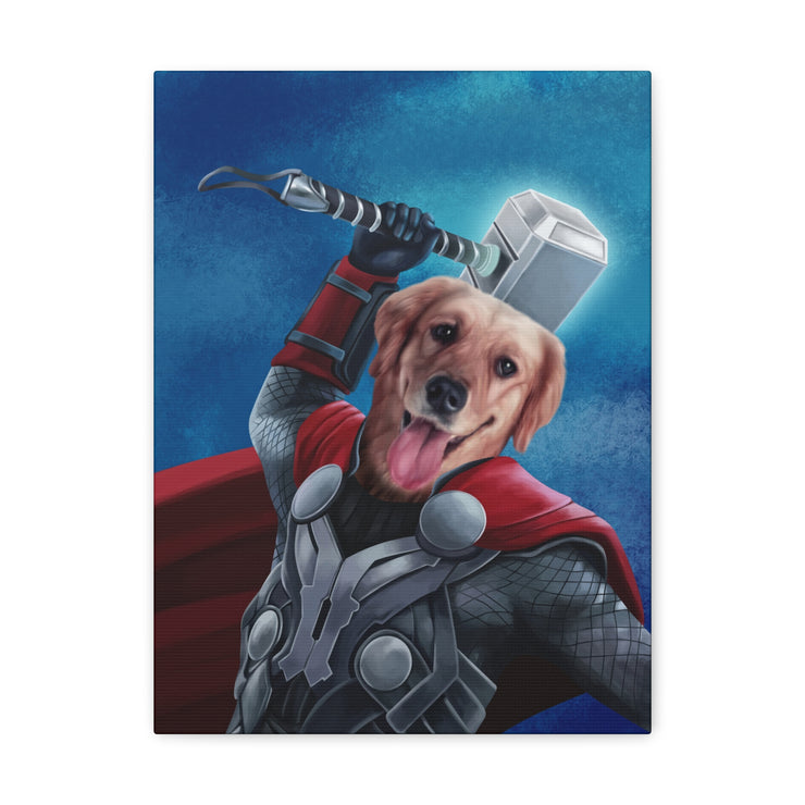 Super Hero Pet Portrait - Thor