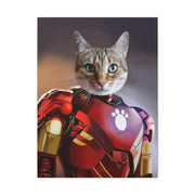 Super Hero Pet Portrait - Iron Man