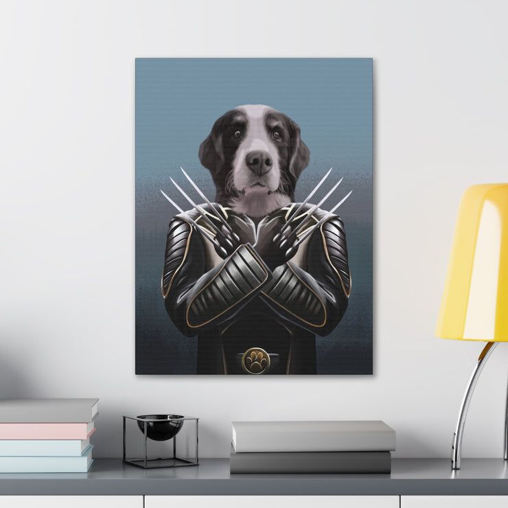 Super Hero Pet Portrait - Wolverine